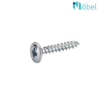 HETTICH 16190 REAR PANEL SCREW 3X20 CHR