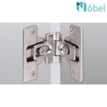 HETTICH 46787 FOLD.DOOR H. T22 NICKEL-PL