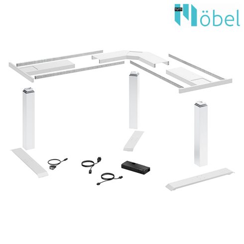 HETTICH 9193256 V-Set LDS Desk Frame 90°      WHITE  DIV