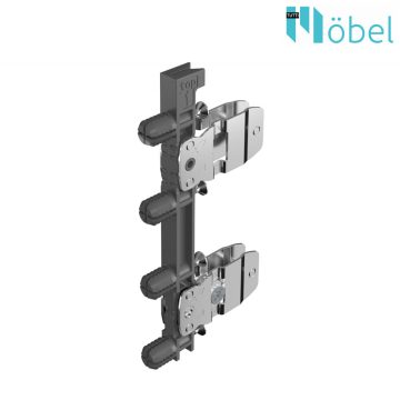   HETTICH 9255839 AVANTECH YOU Előlaprögzítő H-187/251 dübeles  