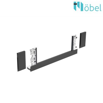   HETTICH 9257168 AVANTECH YOU Inlay oldalpanel rögzítő H-187 antracit 550 mm jobb