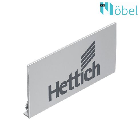 HETTICH 9257703 AVANTECH YOU Takarósapka, HETTICH logóval  ezüst  