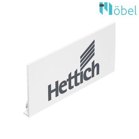 HETTICH 9257704 AVANTECH YOU Takarósapka, HETTICH logóval  fehér  